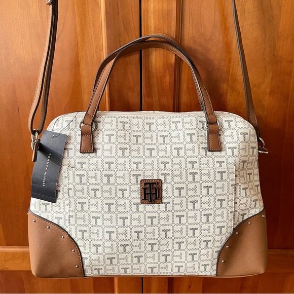 NWT Tommy Hilfiger Satchel & Shoulder & Crossbody Bag - Picture 2 of 6